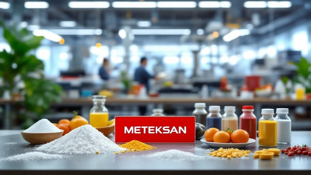 Meteksan gıda katkı maddeleri kapak görseli
